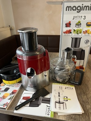 Magimix Juice Expert 3 SlowJuicer Entsafter und Schneid-/Reibe + Extra Press 