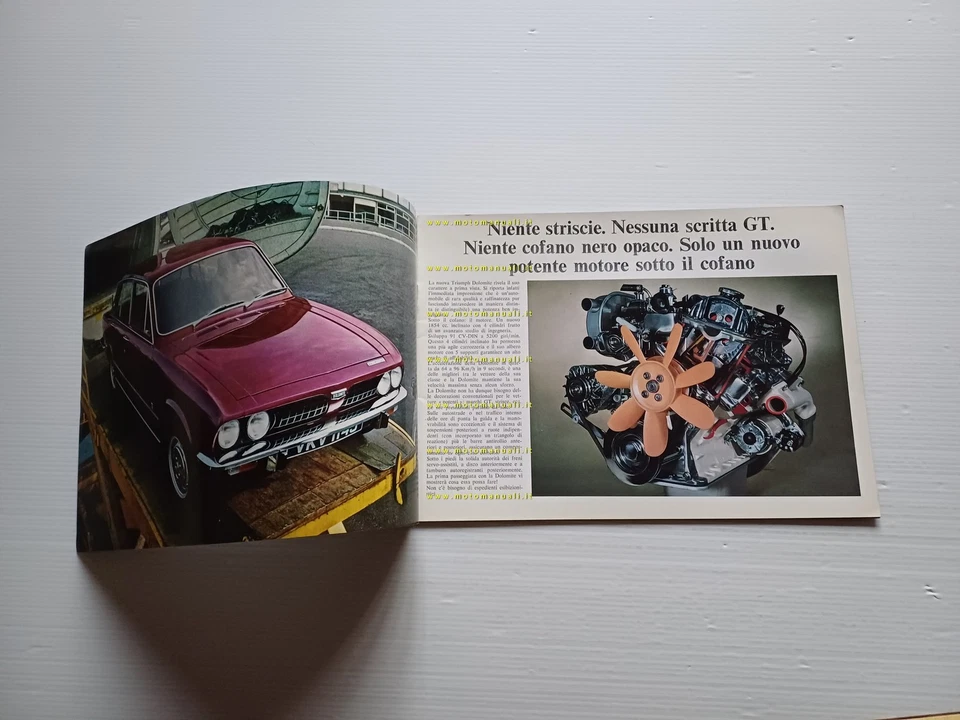 Triumph Dolomite 1973 depliant italiano originale - Immagine 2 di 4