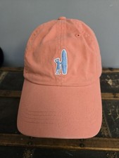 Johnnie-O Orange baseball hat cap surf golf adjustable. West Coast Prep.