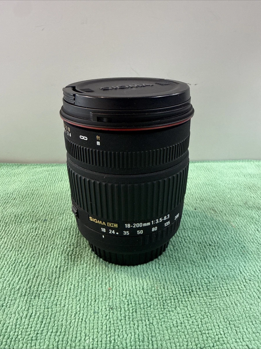 Sigma DC 18-200mm Focal Camera Lenses for sale | eBay