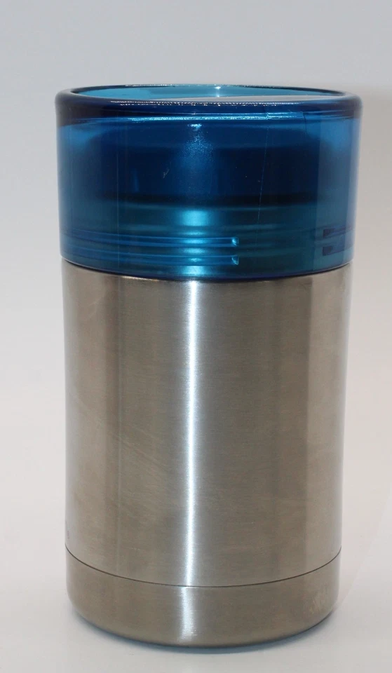 Caneca de viagem de aço inoxidável Aladdin tampa azul plugue de borracha 16 oz. - Imagem 2 de 4