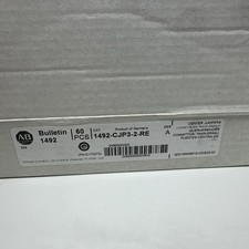 ALLEN BRADLEY 1492-CJP3-2 Red Terminal Block 4mm Jumper Lot Of 60 Pc In 1 Box