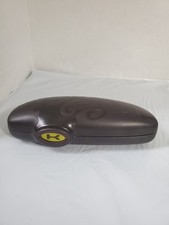 KOALI HARD SHELL CLAMSHELL EYEGLASS CASE BLACK YELLOW