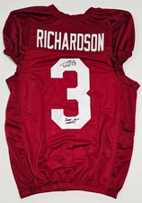 Trent Richardson Signed Auto UA Alabama Football Jersey w/2009 & 2011 Champ