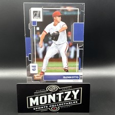 2022 Panini Clearly Donruss Glenn Otto Rookie #16 Texas Rangers Baseball