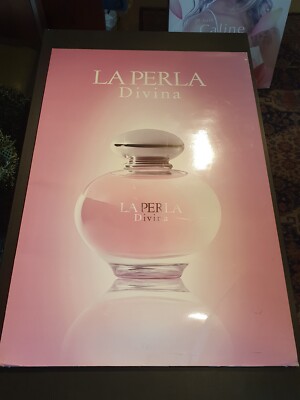 Werbeplakat Parfum DIVINA LA PERLA