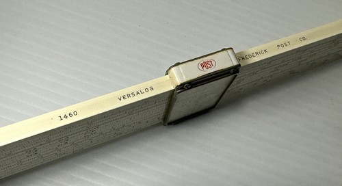 Frederick Post Versalog Slide Rules 1460 Hemmi Japan - Picture 9 of 14