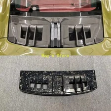 Forge Carbon Fiber Rear Trunk Engine Bonnet For Porsche 992 Carrera GT3 Style