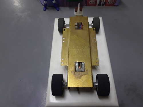 1/24 slot car PRO TRACK HARDBODY 4.5'' tested on wood track runs good - Picture 5 of 5