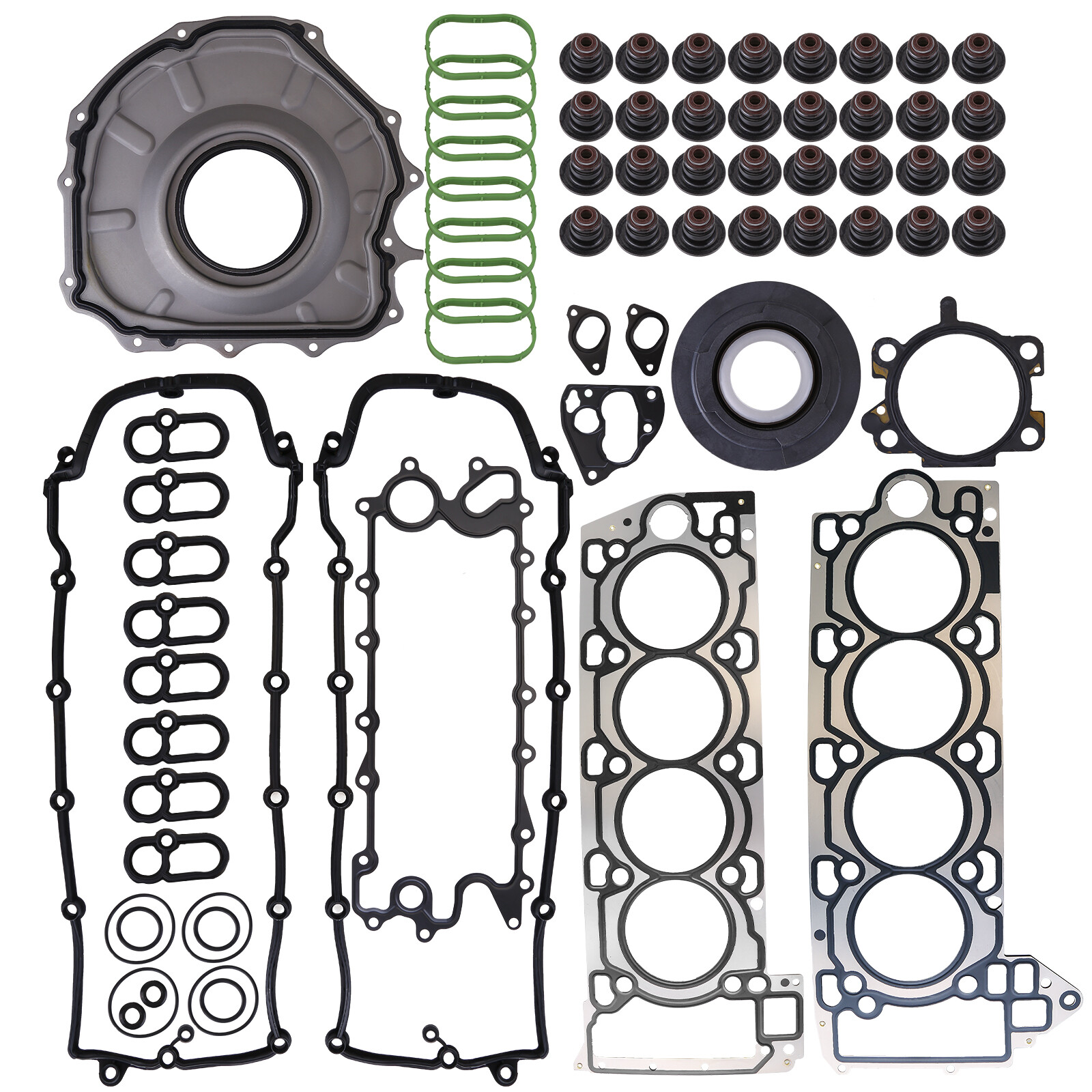 AUCERAMIC Cylinder Head Gasket Set - 2-Piece For Jaguar F-PACE, F-Type, XE, XF, XJ & Land Rover Models
