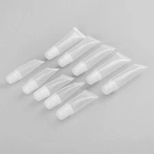 Wholesale Empty Tubes Lip Gloss Balm Transparent Plastic Cosmetic Containers