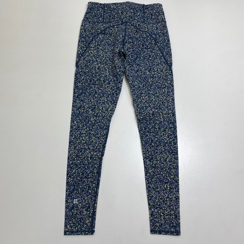 Sweaty Betty The Power Leggings Damen S blau gelb geometrisches Muster Taschen Stretch - Bild 2 von 13