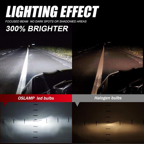 9005 9006 Kit de conversión de faros LED haz alto bajo extremadamente blanco 6000K - Imagen 3 de 15