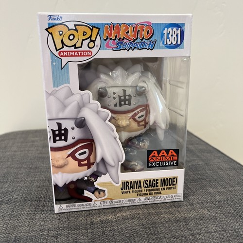Funko POP! Naruto Shippuden Jiraiya Sage Mode Vinyl Figure AAA Anime Exc #1381