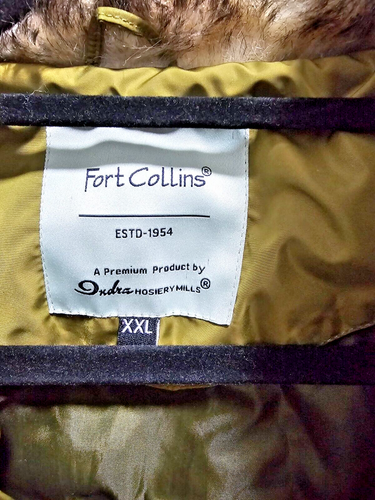 FORT COLLINS Women’s S XXL Green Coat With Zip up and Zip-Out Hood - Picture 6 of 7