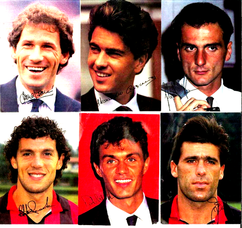 MILAN RED-BLACK STARS COLLECTION 3 MAGAZINES 1996 + FREE 6 POSTCARDS PLAYERS - Picture 2 of 11