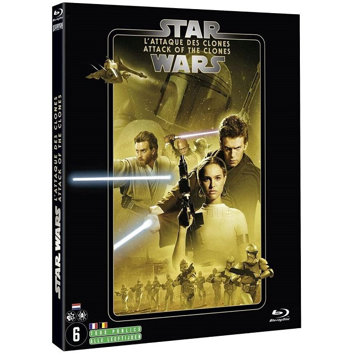 Star Wars Attacco Des Clones Blu-Ray Nuova
