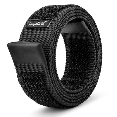 Reversible Web Belt 40-44 with No Scratch Advanced Hook & Loop Fasteners