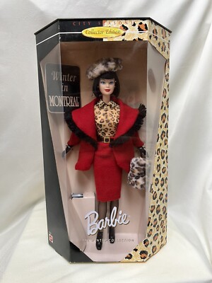 Bid Now: Mattel Barbie Doll, Winter In Montreal - January 2, 0123 10:00 AM EST