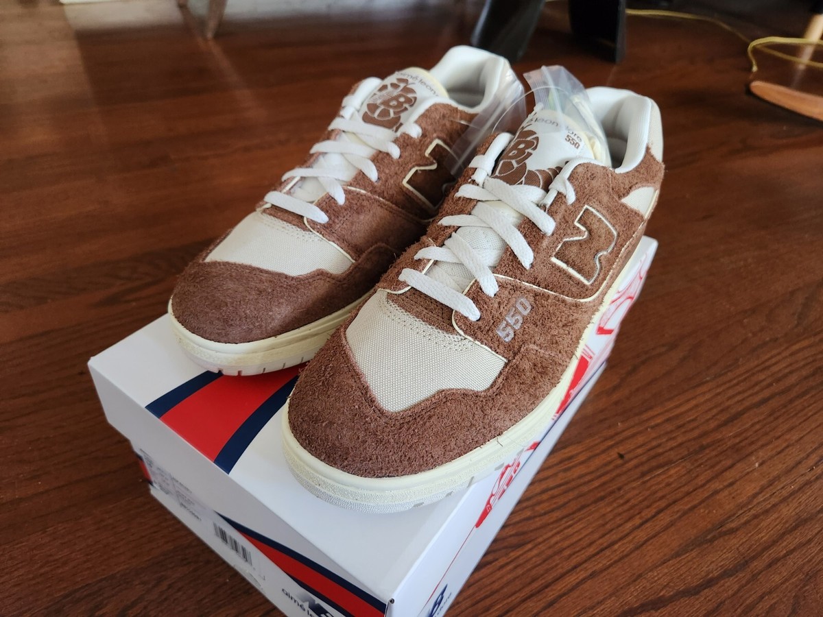 Sz10, New Balance 550 x ALD (Brown Suede). Aime Leon Dore | eBay