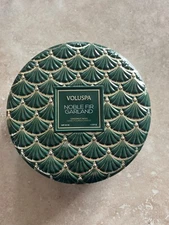 Enchanting Noble Fir Garland 12oz Candle - 3 Wick Coconut Wax with 40-Hour Burn