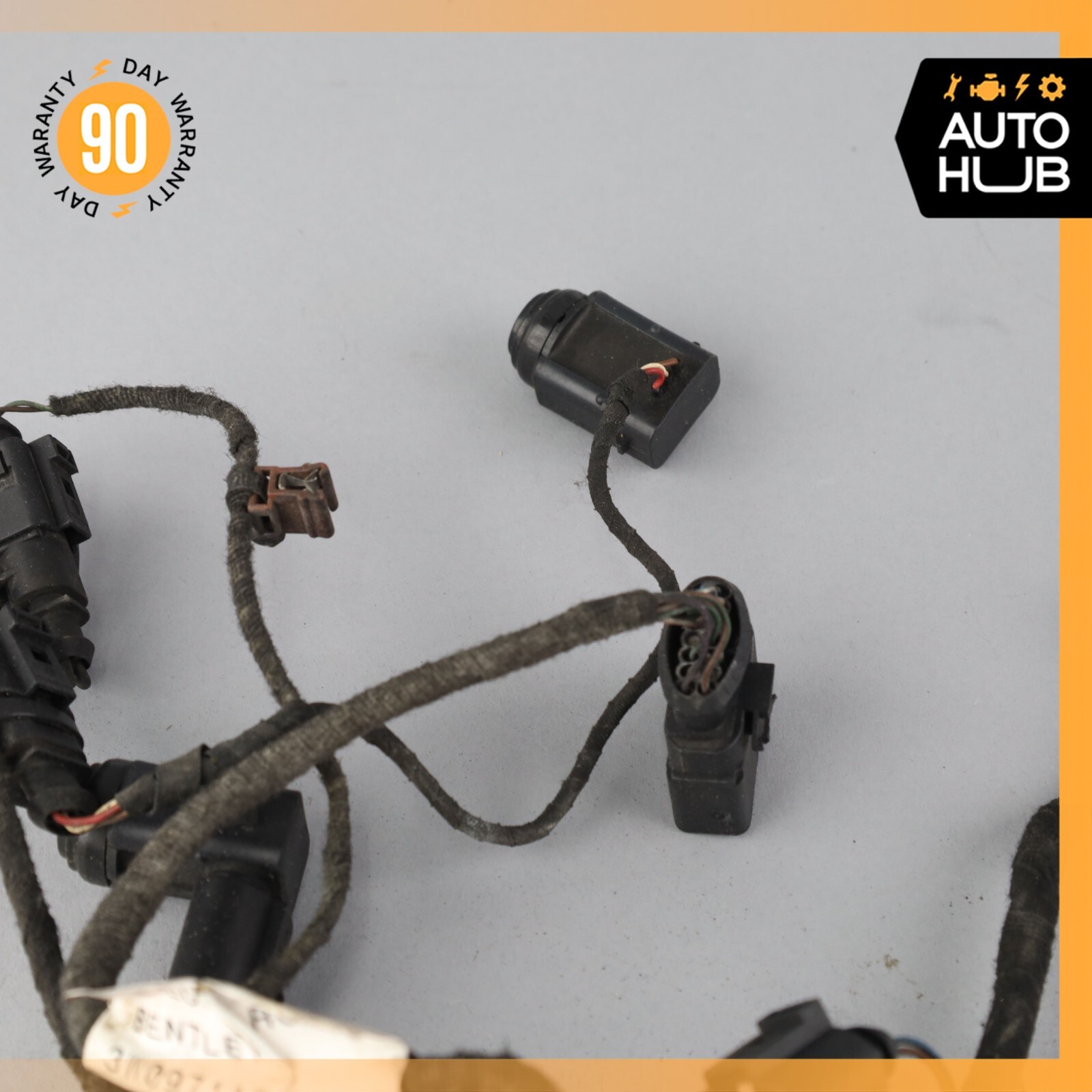 Bentley Continental GT GTC Rear Bumper Parking Sensor Wire Harness PDC OEM