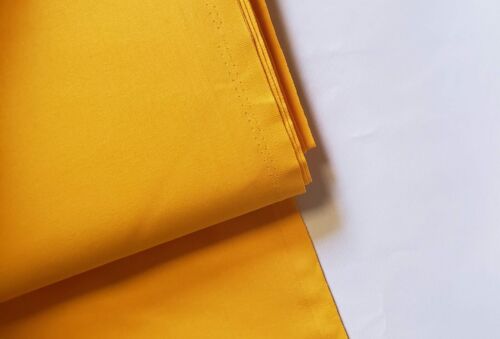 100% Cotton Fabric Material Solid Colours Quilting Craft Cotton 60" Wide 130gsm - Picture 84 of 91