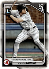 2024 Bowman Draft - #BD-33 Casey Saucke White Sox 1st Bowman