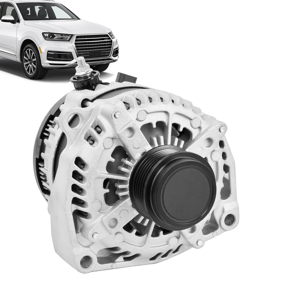 Alternator For GMC Sierra 2500/3500 HD V8 6.6L 2015-2020 104211-9110 220Amp Foto 2 de 4