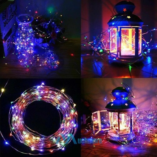 200 LED Solar String Lights Outdoor Fairy Lighting Garden Xmas Party Tree Decor - Picture 8 of 57