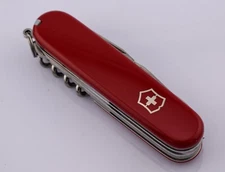 Victorinox Swiss Army Multi-Tool Huntsman Red Pocket Knife 1.3713