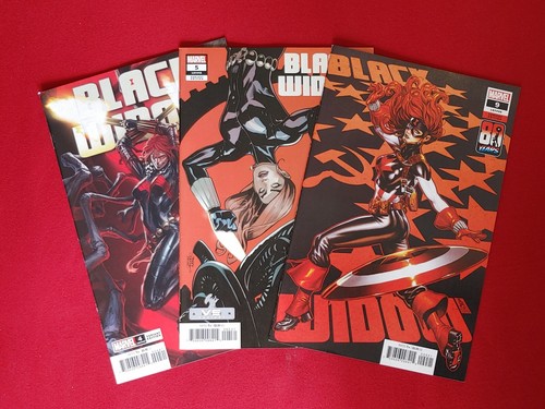 Black Widow 4 Knullified, 5 Alien, 9 Variantenhüllen. Marvel.