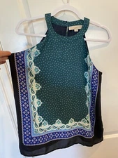 Loft women’s S sleeveless top, lined but lightweight and flowy, so pretty 