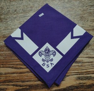 purple neckerchief