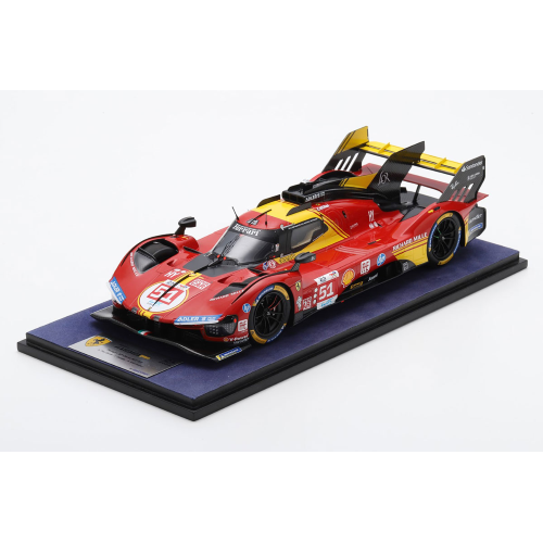 FERRARI 499P N.51 3RD LE MANS 2024 PIER GUIDI-CALADO-GIOVINAZZI 1:18 Looksmart - Bild 1 von 2