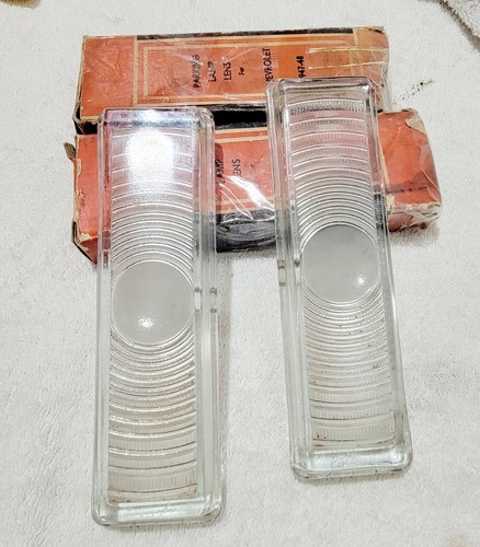 1947-1948 Chevrolet Cars Chevy Parking Lamp Lights Genuine Glass PL-703 RH-LH#11 - Picture 5 of 5