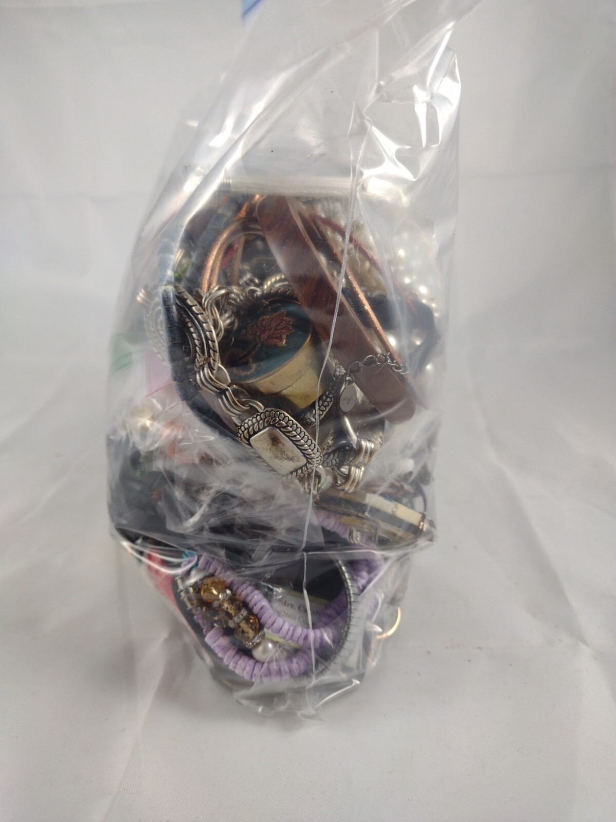 5 Pound Used Costume Jewelry Lot for Crafting Vintage to Now Some