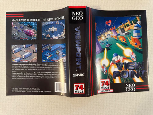 Neo Geo AES Viewpoint CIB Complete w/Manual and tested working!! (Neo Geo, 1992) - Picture 8 of 18