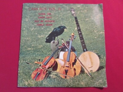 CASH BOX VOL. IV 7'' 45 MISPRINT YOUNG GIRL/SIMON SAYS/KISS ME../LONELY AGAIN OOP