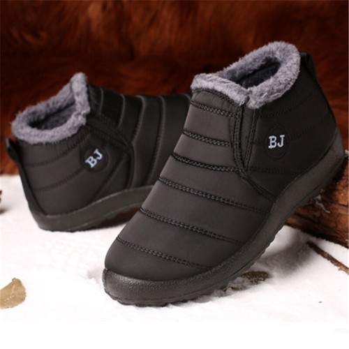 Women Warm Snow Boots Fur Lining Ankle 