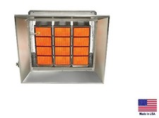 HEATER - Commercial - Ceramic Infrared - Natural Gas - Aluminum Stl  155,000 BTU