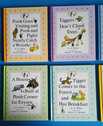 12 Collectible Hardcover Pooh Books - A.A. Milne Illustrated by Ernest H Shepard - Imagen 5 de 12