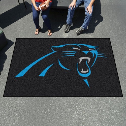 Paillasson NFL Carolina Panthers 75 Cm - Tapis De Porte Football Américain, Neuf, Parfait Pour Les Fans