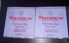 2 Womaness Out D@mn Spot Dark Spot Patches Evens & Fades w/Niacinamide 9 Patches