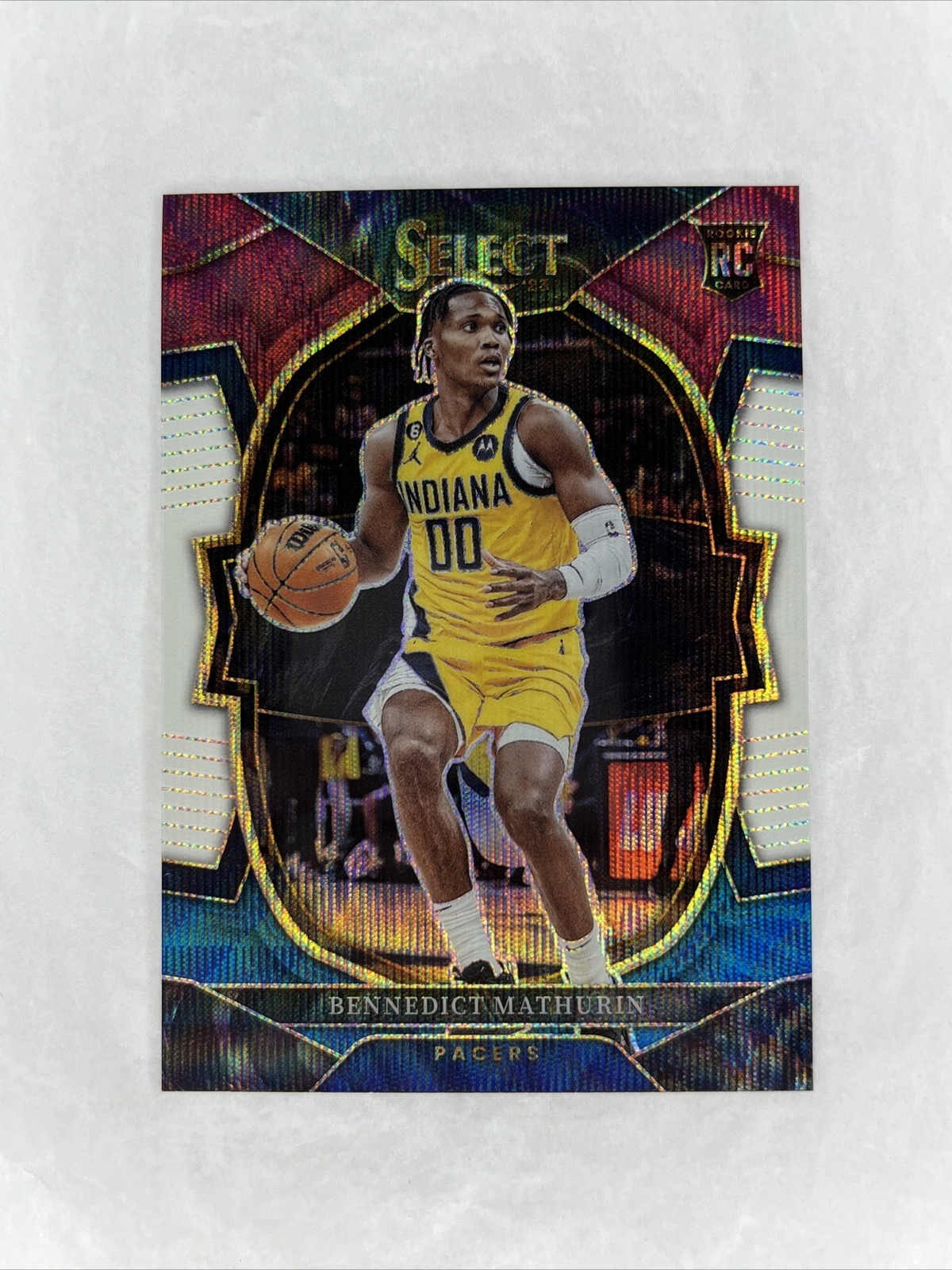 2022-23 Select Bennedict Mathurin Concourse Tri Color Prizm Rookie RC #79 Pacers