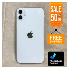 Apple iPhone 11 64GB Unlocked Verizon - Red Green Yellow White - Good