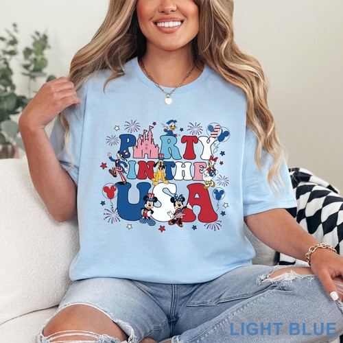 Mickey & Friends USA Shirt, Disney Patriotic Shirt, 202969 - Bild 2 von 20