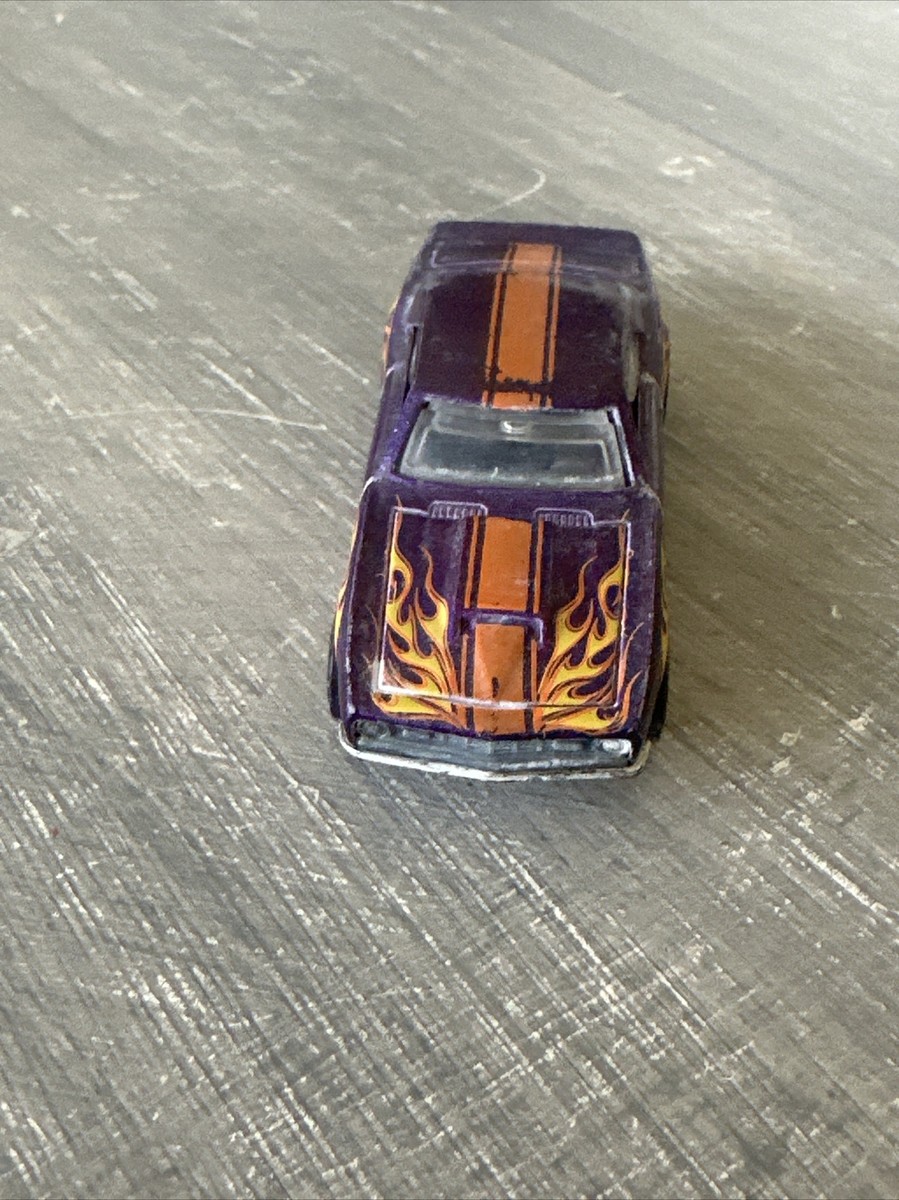 2010 Mattel Hot Wheels 68 COPO Camaro Black w/ Flames 1:64