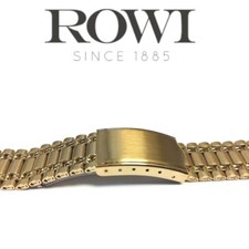 Swiss Time Watches Bracelet de montre avec perles de riz en acier Argenté 22 mm, 22mm