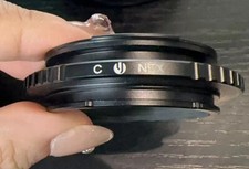 Adapter ring for Canon 50mm F0.95 lens to Sony a7 7R S 7II NEX Camera